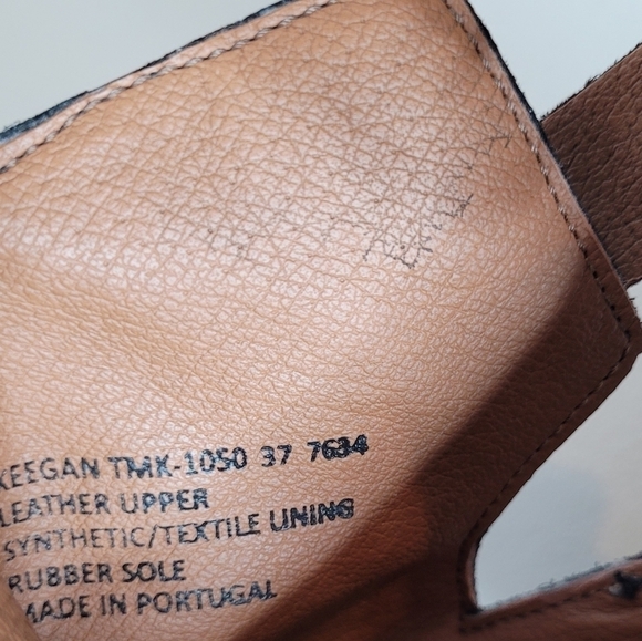 Tara M. Keegan Black Suede Leather Ankle Boots - Size 6 - 6.5 - Picture 15 of 15